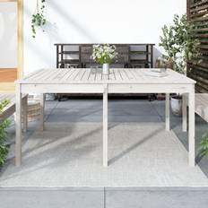 vidaXL Havebord 159,5x82,5x76 massivt