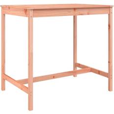 vidaXL Havebord 121x82,5x110 massivt douglasgran