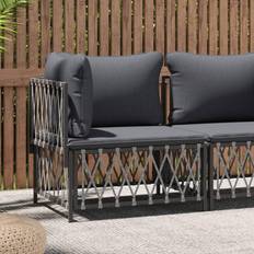 Tekstil Modulsofaer Havemøbler vidaXL Hjørnemodul stof Modulsofa