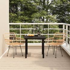 vidaXL brown Patio Dining Set