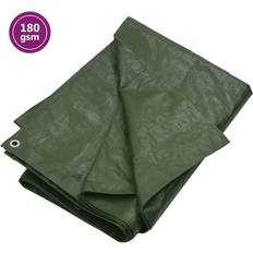 Coperture per mobili da giardino vidaXL Telone 180 g/m 4x6 m Verde HDPE