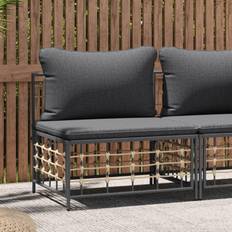 Havemøbler vidaXL Midtermodul havesofa hynder Modulsofa