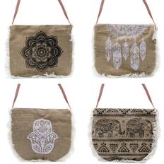 Sacs en tissu Ancient Wisdom Sac Fab Fringe Imprimé Mandela