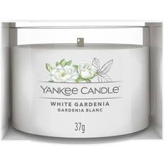 Yankee Candle Rumdufte Votivlys i glas White Gardenia Duftlys 49g