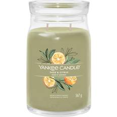 Yankee Candle Sage & Citrus Signature Large Jar Scented Candle 623g