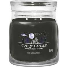 Bougeoirs, Bougies & Parfums d'Ambiance Yankee Candle Moyenne Jarre Nuit d'été 368 g Bougie Parfumée