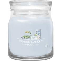 Kerzenhalter, Kerzen & Duft Yankee Candle A & Quiet Place I. Signature Duftkerzen