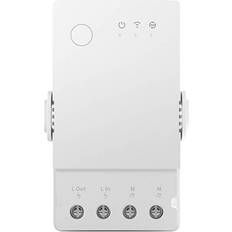 Sonoff wifi smart afbryder Sonoff Smart Wi-Fi Temperatur- og Fugtighedsmonitoringskontakt THR320 TH Original