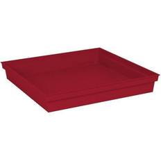 EDA Plato Para Maceta Tuscan Rojo 40 cm 40 x 40 x 5.9 cm 40cm
