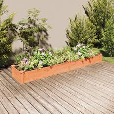 vidaXL Garden Raised Bed with Liner 240 x 45 x 25 cm