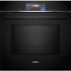 Siemens Single Ovens Siemens HM778GMB1B Black