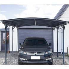 Grau Carports Home Deluxe Design Carport FALO (Gebäudefläche )