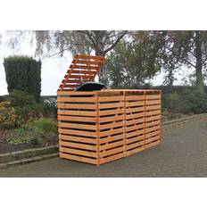 Schuppen für Mülleimer Promadino Mülltonnenbox Vario V (Gebäudefläche )