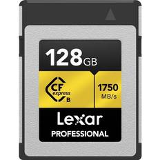 Lexar cfexpress type b LEXAR 128GB Professional 1750MB/Sec Type B Cfexpress Gold Series Memory Card