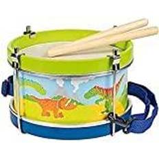 Spielzeugtrommeln Goki 61882 Dinosaurier Trommel Trommeln und Percussion, bunt