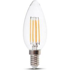 Filament e14 V-TAC LED Ljusreglerad glödlampa FILAMENT E14/4W/230V 3000K