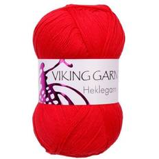 Hæklegarn Viking of Norway Hæklegarn 850 Rød