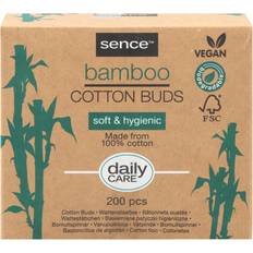 Veganska Bomullspinnar Sence Bamboo Cotton Buds