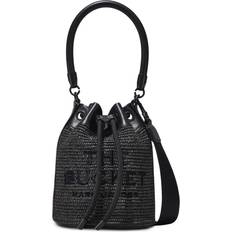 Marc Jacobs Black Bucket Bags Marc Jacobs Bucket Bags Woven Raffia Bucket Bag black Bucket Bags for ladies