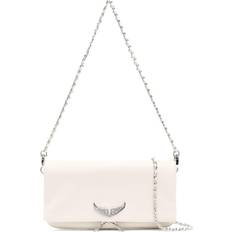 Zadig & Voltaire Flash Rock Swing Your Wings Logo-plaque Leather Clutch bag 1 Size