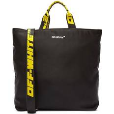 Polyamide Totes & Shopping Bags Off-White Nylon Hardcore Tote Bag with Logoed Handles - Unica