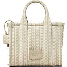 Marc Jacobs The Monogram Leather Micro Tote - Khaki