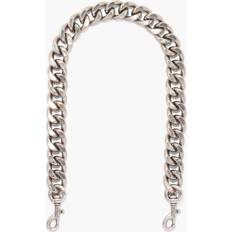 Top Handle Bag Accessories Marc Jacobs The Chainlink Shoulder Strap in Nickel Nickel Onesize