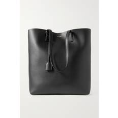 Saint Laurent Sacs à main Saint Laurent North South Große Tote Aus Leder - Schwarz