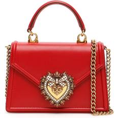 Bolsos Dolce & Gabbana Red Small Devotion Bag 87124 Rosso Papavero UNI