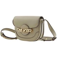 Michael Kors Green Crossbody Bags Michael Kors Hally Signature Saddle Crossbody Bag - Green