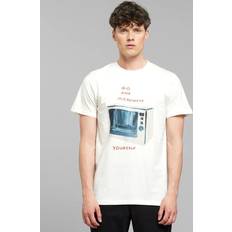 Dedicated Stockholm Shrigley Microwave T-shirt Hvid, 2XL