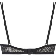 Calvin Klein Lightly Lined Demiskopp BH Med Bygel - Black
