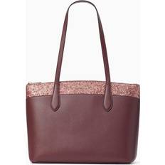 Kate Spade Natural Totes & Shopping Bags Kate Spade Flash Glitter Cherrywood