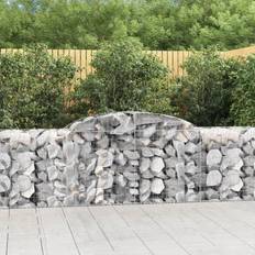 vidaXL 300 cm/ 3 Arched Gabion Basket 50x100cm