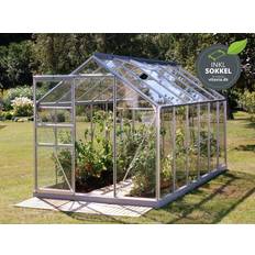 Vitavia Växthus Venus 7500 Alu/sockel Aluminium