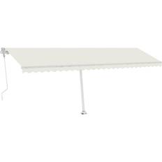 vidaXL fritstående markise 600x300 betjening cremefarvet