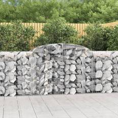 300 11 vidaXL 300 100/120 cm/ 11 Arched Gabion Basket Cage