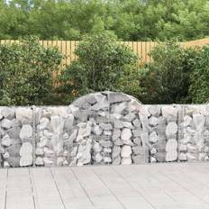 vidaXL 200 80/100 cm/ 7 Arched Gabion Basket