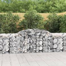 300 11 vidaXL 300 cm/ 11 Arched Gabion Basket 50x100cm