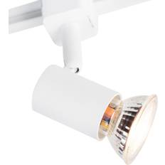 QAZQA Spotlights QAZQA 1-faset Skinnespot Hvid Spotlight