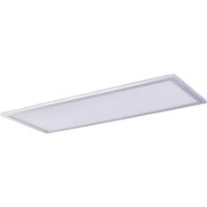 Lindby Plafones Lindby LED Livel 4.000 K 80 cm x 30 cm Aluminio Plafón