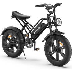 Best E-Mountainbikes Happy Run G50 Fat Tire Electric Bicycles