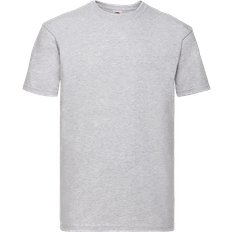 Fruit of the Loom Men's Super Premium Short Sleeve Crew Neck T-shirt - Heather Grey