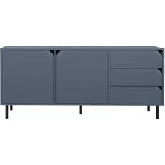 Tenzo 176.5 Cm Wide 3 Drawer Blue Sideboard