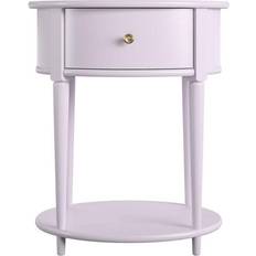 Dorel Home AURORA HJØRNEBORD LAVENDEL Småbord