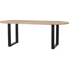 220x90 Woood Ovale Eettafel Tablo 220 x 90 cm