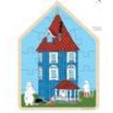 Barbo Toys Klassiske puslespil Barbo Toys Moomin Wooden puzzles House spil, dansk