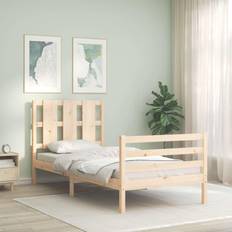 vidaXL Bed Frame with Headboard