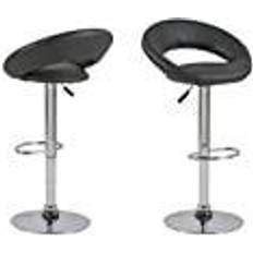 Plump Grey Barstool