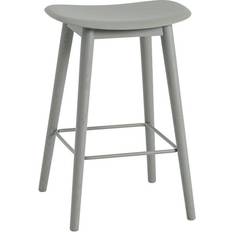 Green Bar Stools Muuto Fiber counter Bar Stool